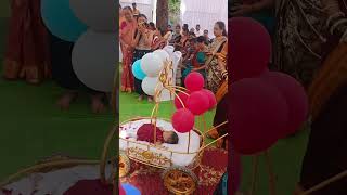 Namkarannamkaransanskar namkaran decorationideas namingceremonydancevideo viralrshortenjoying [upl. by Emlen]