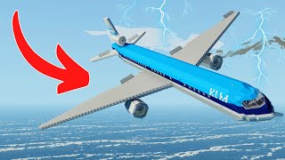 Plane LOSES POWER In TEST FLIGHT In Stormworks [upl. by Marih]