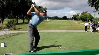 retief goosen driver down the line slow motion [upl. by Ttennaej]