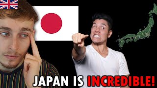 Brit Reacts to Geography Now Japan [upl. by Hgielanna]