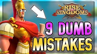 9 Common Mistakes Youre Still Making in 2024  Rise of Kingdoms [upl. by Bourque692]