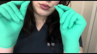 ASMR  nitrile gloves which is your favorite 🧤 [upl. by Meadow]