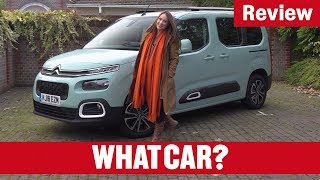 2020 Citroen Berlingo MPV review – why its the best MPV on sale today  What Car [upl. by Elleinad117]