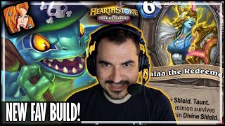 THIS IS MY NEW FAV BUILD  Hearthstone Battlegrounds [upl. by Anerys]