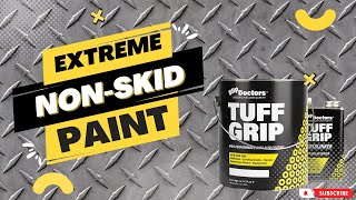 Tuff Grip NonSkid Paint for Metal Concrete Wood and More  Dont Slip Get a Grip with Tuff Grip [upl. by Ymmot]