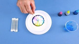 Interactive Colors in Milk  Chemistry for Kids [upl. by Marcelia]