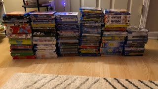 My entire DVD and BLURAY and video game collection [upl. by Ilil]