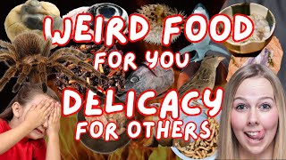 20 Weirdest Foods You Wont Believe People Actually Eat [upl. by Ynohtnaluap]