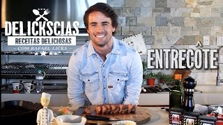 COMO FAZER UM ENTRECÔTE  DELICKSCIAS com RAFAEL LICKS [upl. by Wenger]