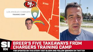 5 Takeaways From Los Angeles Chargers Training Camp  Sports Illustrated [upl. by Falo]