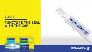 How to Apply Preparation H Ointment Gel and Creams [upl. by Asilrac]