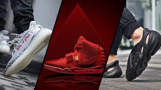 TOP 10 YEEZYS OF ALL TIME [upl. by Yeneffit]