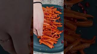 Maple Pan Roasted Carrots  Homebody Eats [upl. by Eelnayr]