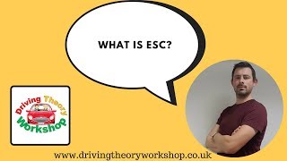 What is ESC on a car Driving Theory test tips and hints [upl. by Giralda550]