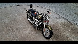 2017 Harley Davidson Fatboy Walkaround video [upl. by Bogie]