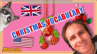 Vocabulario de inglés para la Navidad · English Christmas Vocabulary [upl. by Ymeon820]