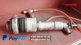 Audi A6 C6 4F Front Air Suspension Spring Bag Repair Remanufacturing Regeneration by Topmarkz [upl. by Nitsirc]