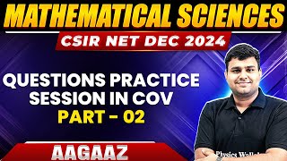 Questions Practice Session in COV Part 2  Calculus of Variations  CSIR NET Mathematical Sciences [upl. by Wynne]