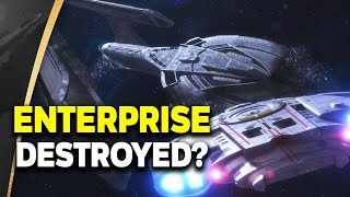 What REALLY Happened to the USS ENTERPRISEE  Star Trek Explained [upl. by Mikah]