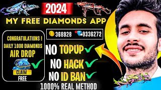 2024 Best Free Diamonds App 🔥  Free Fire Free Diamonds App  Earn Money Online  Jazzcash Easypaisa [upl. by Enois827]