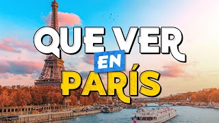 🧳️ TOP 10 Que Ver en París ✈️ Guía Turística Que Hacer en París [upl. by Tailor]