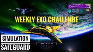 Simulation Safeguard Weekly Exo Challenge  Destiny 2 [upl. by Kristoffer]