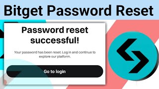 Bitget Password Recovery  Bitget Password Reset  How To Reset Bitget Password  Password Change [upl. by Eneliak921]