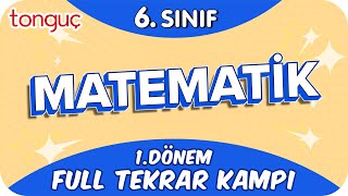 6 Sınıf Matematik 1 Dönem Full Tekrar ♻ 2024 [upl. by Jacoby]