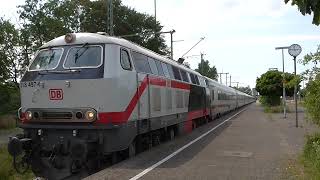 BR 218 in Husum im Sommer 2024 [upl. by Ezaria]