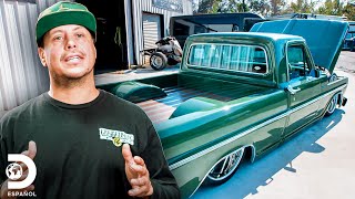 Gran remodelación de una clásica Ford F100 del 68  Texas Metal  Discovery en Español [upl. by Meggi238]