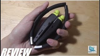 REVIEW TriFold Bluetooth Neckband Headphones [upl. by Nairb]