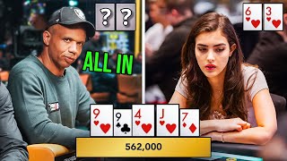 ALLIN AGAINST PHIL IVEY Triton 25K [upl. by Litnahc]