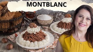 Montblanc come fare il dolce tipico a base di castagne [upl. by Chinua]