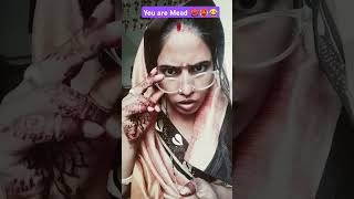 You are Mead 🤬🥵😂 shorts youtubeshorts funny comedy alkajingar viralshortstrend [upl. by Harbird]