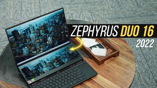 ASUS ROG Zephyrus Duo 16 2022 One Crazy Laptop [upl. by Hamal773]