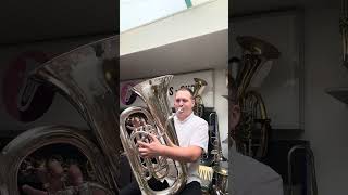 FOR SALE Besson New Standard 3 valve compensated Eb Tuba [upl. by Afesoj]