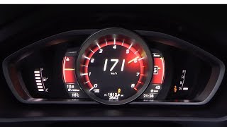 2017 Volvo V40 T5 Polestar Geartronic 253 HP 0100 kmh amp 0100 mphAcceleration [upl. by Norga348]