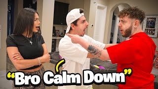 Yelling at my Girlfriend in Front of FaZe Rug [upl. by Peisch]