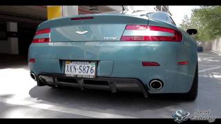 Aston Martin Vantage with RSC Tuning Exhaust [upl. by Egedan]