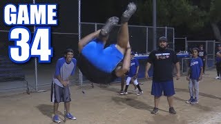 BEST BACK FLIP IVE EVER SEEN  OnSeason Softball League  Game 34 [upl. by Hyde]