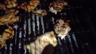 How To Grill Skinless Chicken Thighs Easy Receipe [upl. by Cerf974]