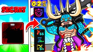 Evolving The STRONGEST 01 Secret KAIDO In Anime Reborn [upl. by Aisayt]