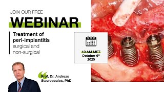 WampH Webinar 2nd session Treatment of periimplantitis surgical and nonsurgical [upl. by Fauman]