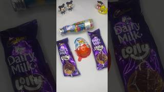 Kinder Joy Dairy Milk Lollipop 🍭Popsicle shotrs youtubeshort shortsvideoviral [upl. by Lavella]