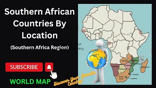 What Countries in Southern Africa Region  Map of South Africa Quiz  South Africa Highlights [upl. by Nalek]