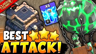 TH9 Lavaloon Attack Strategy 2024  Zap Lavaloon Attack Th9 Clash of Clans [upl. by Aicelaf]