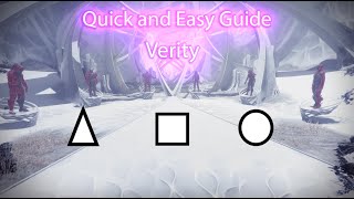 Quick and Easy Salvations Edge 4th Encounter Guide Verity  Destiny 2 [upl. by Eenolem]