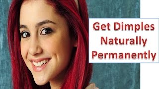 How to Get Dimples Naturally Permanently in 5 Minutes [upl. by Alden46]