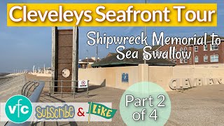 Cleveleys Seafront Walking Tour Part 2 Kingsway to Victoria Road West [upl. by Eirek135]