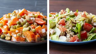 10 Healthy Salad Recipes For Weight Loss [upl. by Chyou598]